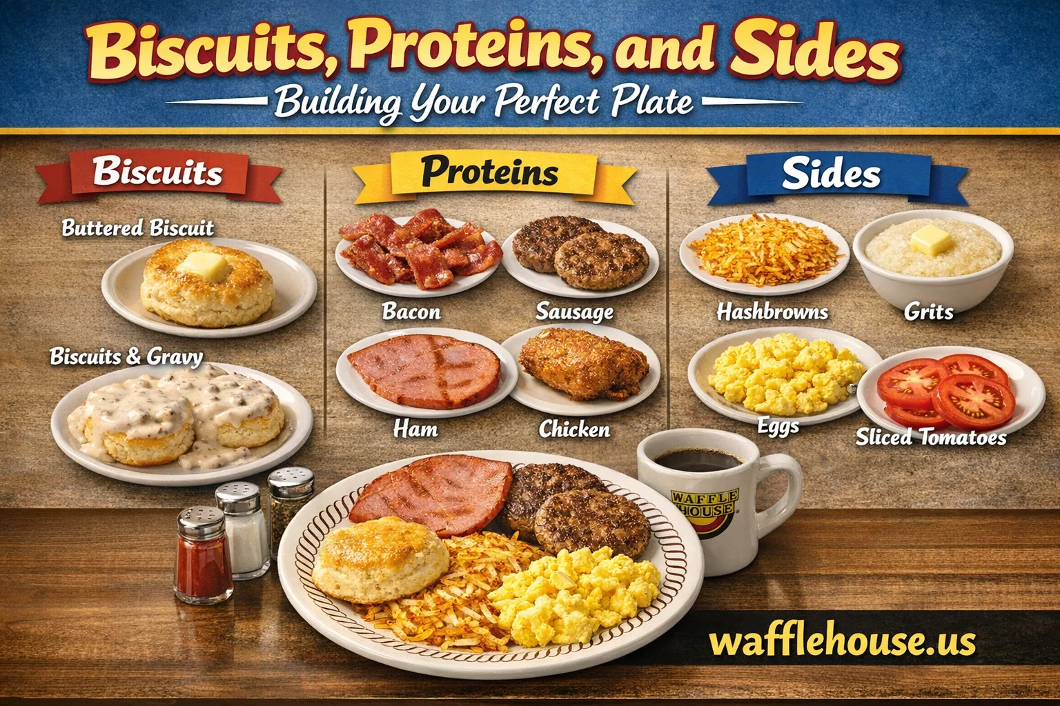 Waffle House Favorite Breakfast Menu with Price