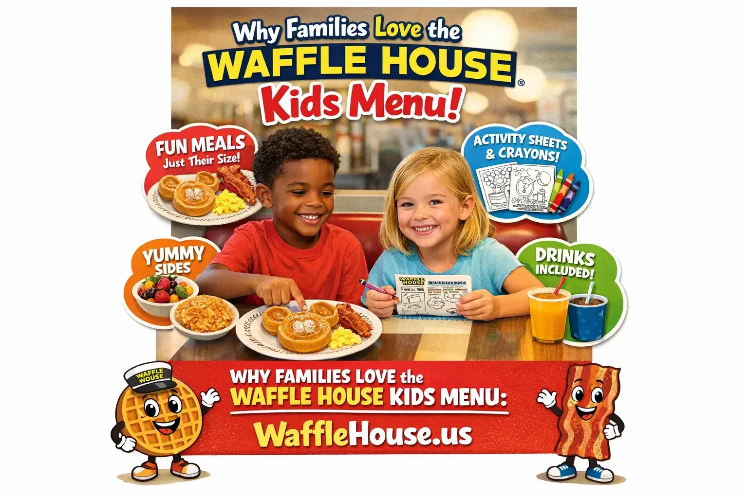 Waffle House Kids Menu Complete Guide with Prices, Nutrition & Family-Friendly Tips