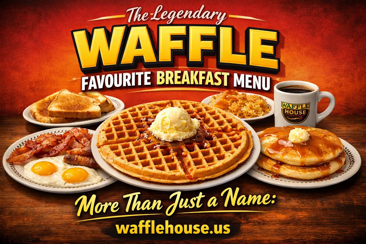 Waffle House Favorite Breakfast Menu with Price
