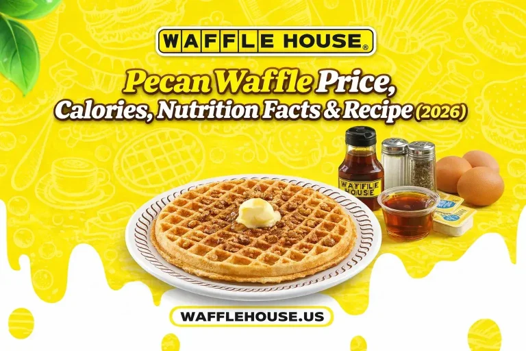 The Complete Guide to Waffle House Pecan Waffle Price, Calories, Nutrition & Recipe (2026)