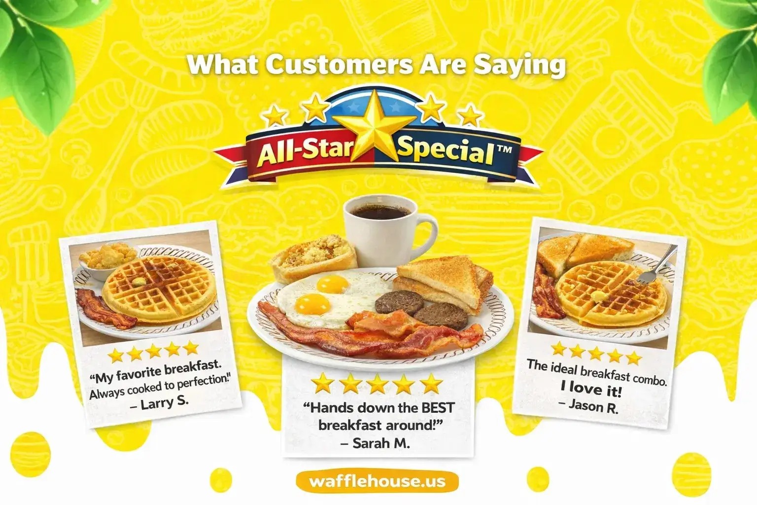 Waffle House All-Star Special™ Price, Nutrition, Allergen and Gluten Information