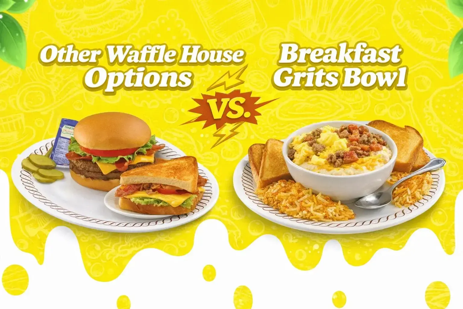 Waffle House Breakfast Grits Bowl, Waffle House grits bowl price 2026, Waffle House grits calories, Waffle House allergen information, Waffle House gluten-free options, Sausage Egg Cheese Grits Bowl, Bacon Egg Cheese Grits Bowl, Ham Egg Cheese Grits Bowl, are Waffle House grits gluten-free, Waffle House nutrition facts, Southern breakfast restaurant, 24-hour diner breakfast, creamy grits bowl, Jimmy Dean sausage Waffle House, Smithfield bacon Waffle House