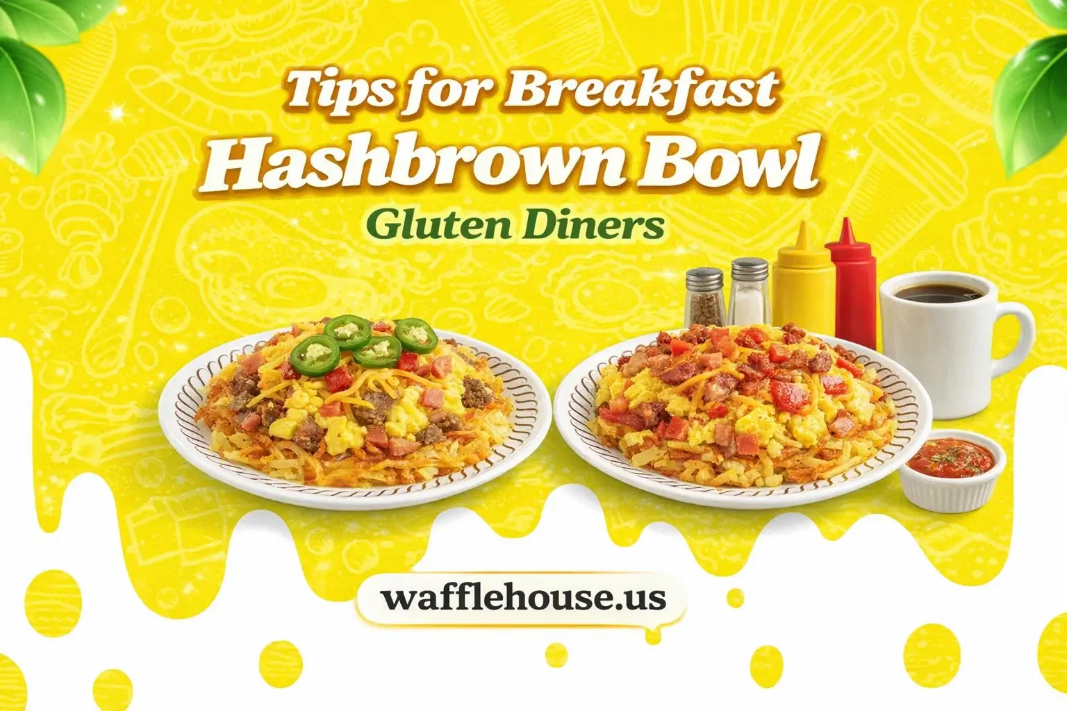 Waffle House Breakfast Hashbrown Bowl, Waffle House hashbrown bowl price 2026, Waffle House breakfast calories, Waffle House allergen information, Waffle House gluten-free options, smothered covered meaning, Waffle House hashbrown toppings, Sausage Egg Cheese Hashbrown Bowl, Bacon Egg Cheese Hashbrown Bowl, Waffle House nutrition facts, 24-hour diner breakfast, Southern breakfast restaurant, Jimmy Dean sausage Waffle House, Smithfield bacon Waffle House, hashbrown bowl customization