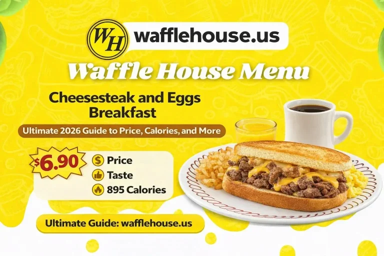 Waffle House Cheesesteak and Eggs Breakfast Price
