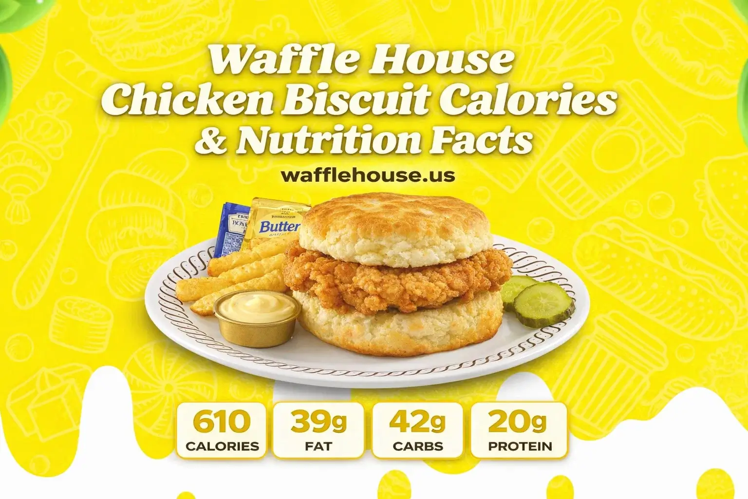 Waffle House Chicken Biscuit Price, Nutrition, Allergen and Gluten Information