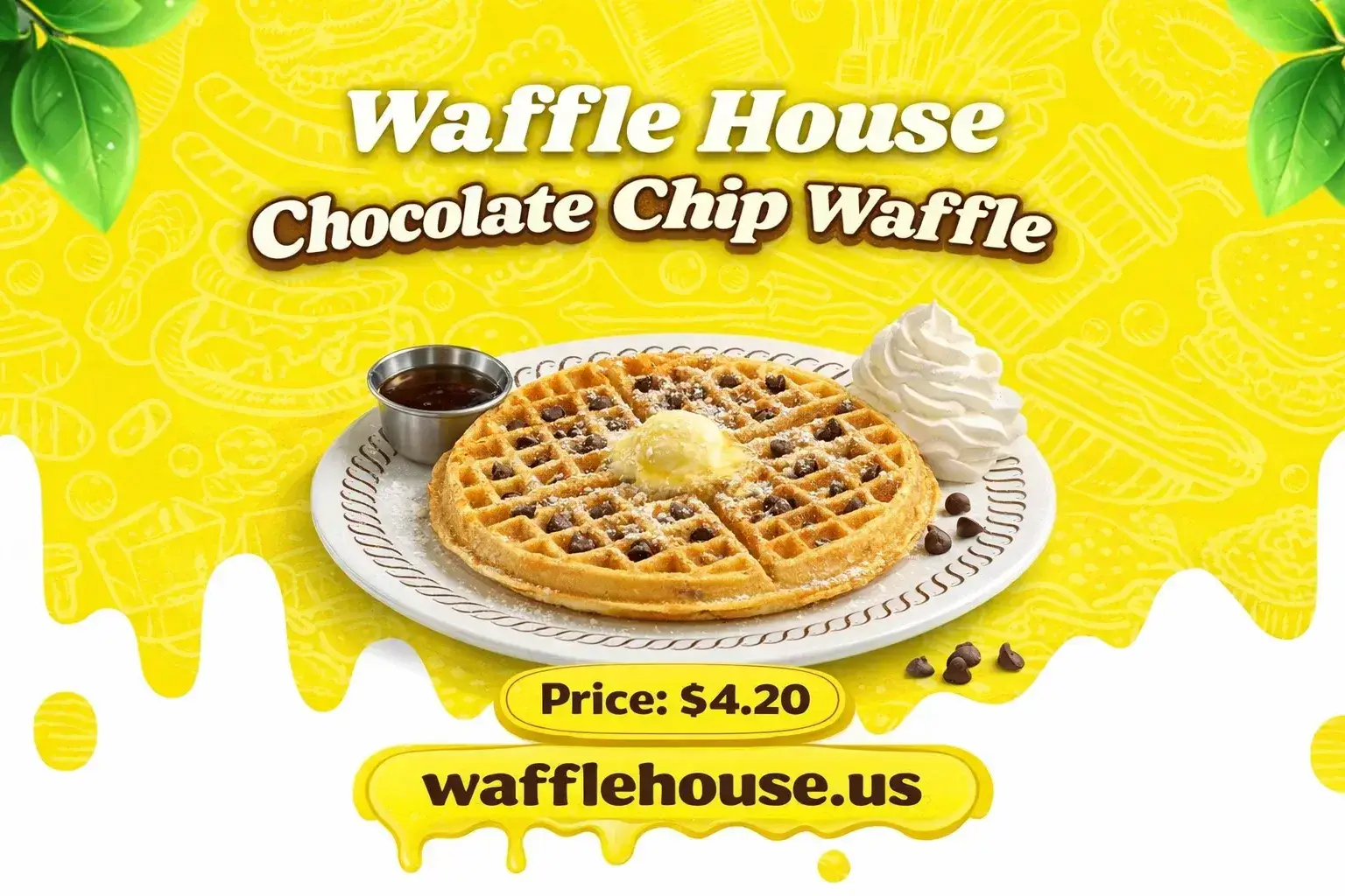 Waffle House Chocolate Chip Waffle Price