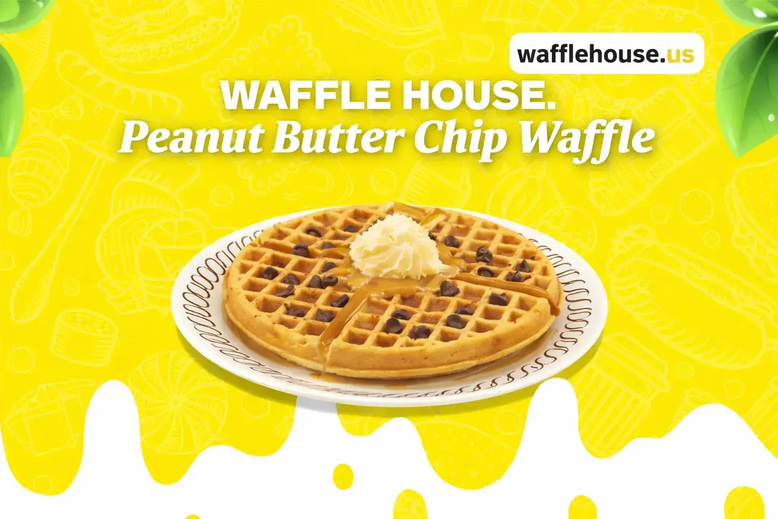 Waffle House Peanut Butter Chip Waffle 