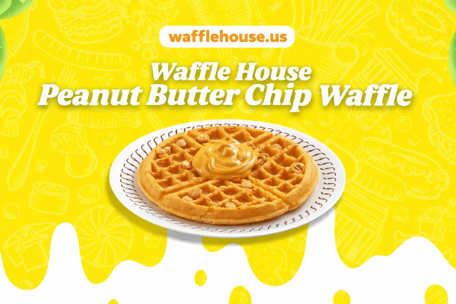 Waffle House Peanut Butter Chip Waffle