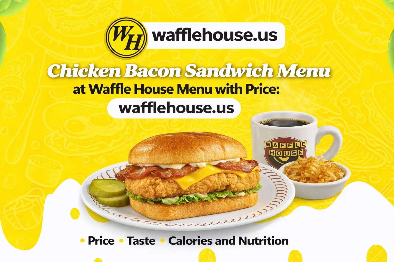 Chicken Bacon Sandwich Menu